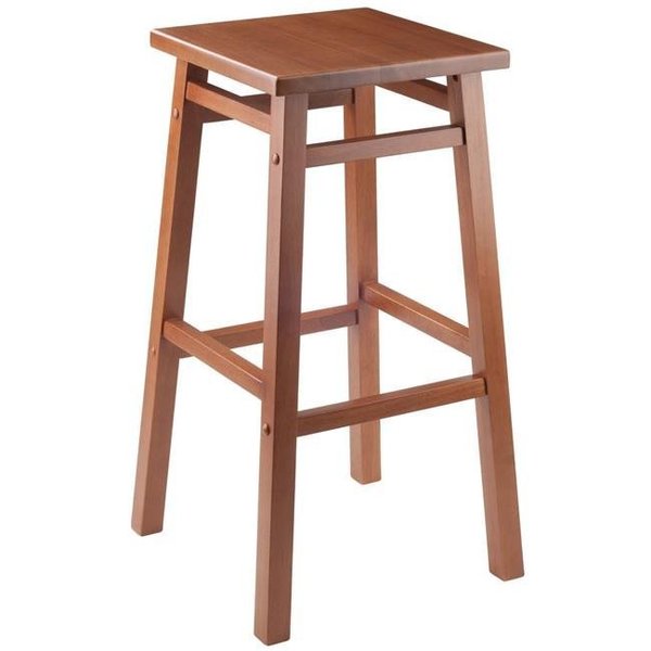 Winsome Wood Winsome Wood 33137 29 in. Carter Bar Stool - Teak 33137